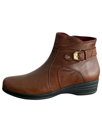 Δερμάτινο Γυναικείo Μποτάκι - M367