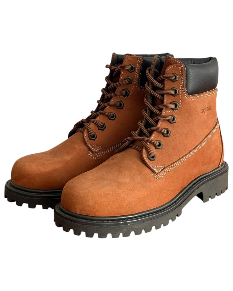 Δερμάτινο Γυναικείo Μποτάκι - M371