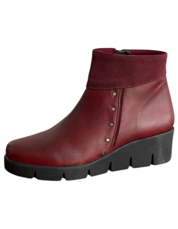 Δερμάτινο Γυναικείo Μποτάκι - M390