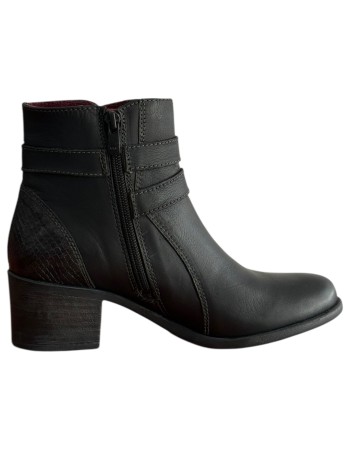 Δερμάτινο Γυναικείo Μποτάκι - M392