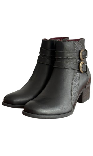 Δερμάτινο Γυναικείo Μποτάκι - M392