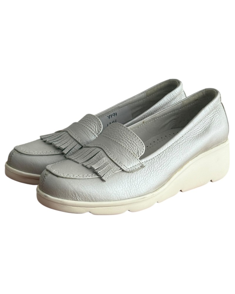  Δερμάτινο Γυναικείo Μοκασίνι - M394