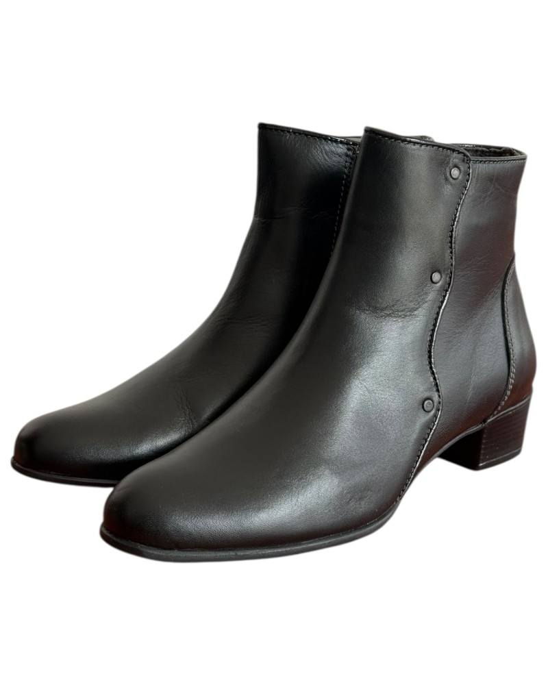 Δερμάτινο Γυναικείo Μποτάκι - M413