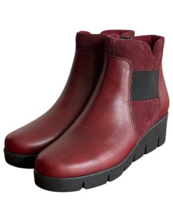 Δερμάτινο Γυναικείo Μποτάκι - M415