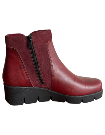 Δερμάτινο Γυναικείo Μποτάκι - M415