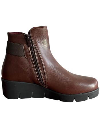 Δερμάτινο Γυναικείo Μποτάκι - M422