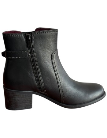 Δερμάτινο Γυναικείo Μποτάκι - M423