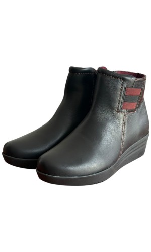 Δερμάτινο Γυναικείo Μποτάκι - M424