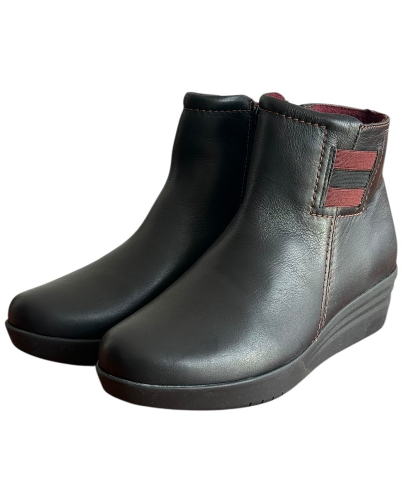 Δερμάτινο Γυναικείo Μποτάκι - M424