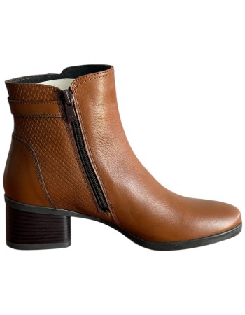 Δερμάτινο Γυναικείo Μποτάκι - M426