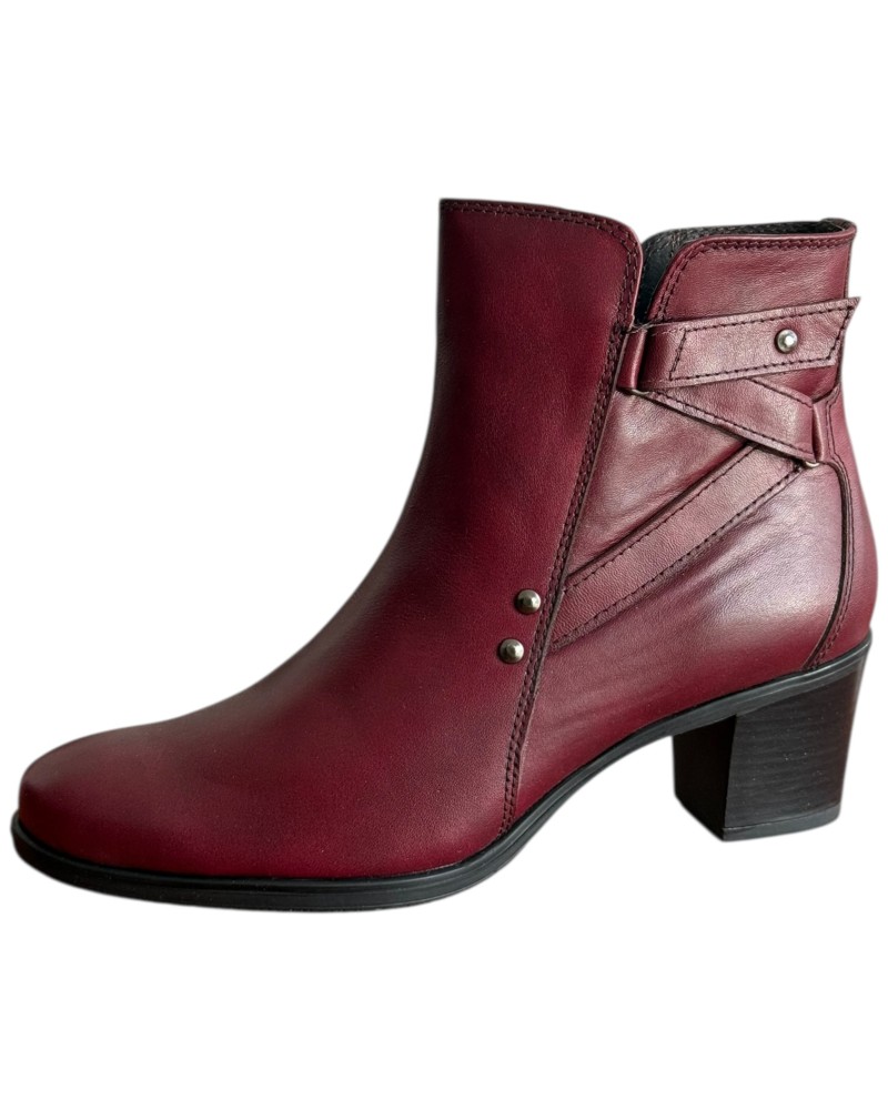 Δερμάτινο Γυναικείo Μποτάκι - M427