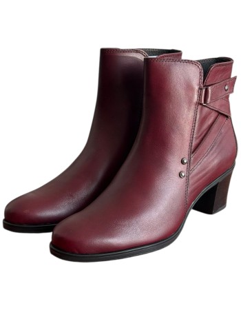 Δερμάτινο Γυναικείo Μποτάκι - M427