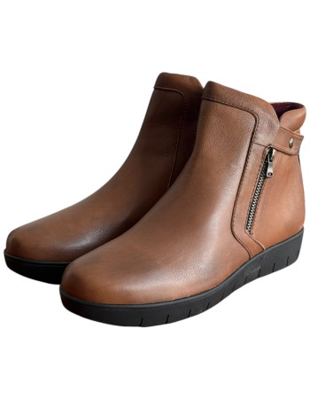 Δερμάτινο Γυναικείo Μποτάκι - M430