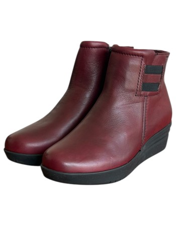 Δερμάτινο Γυναικείo Μποτάκι - M434