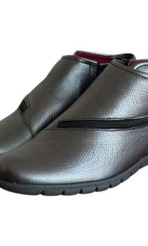 Δερμάτινο Γυναικείo Μποτάκι - M449