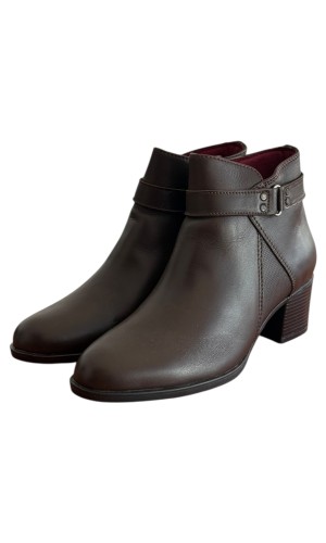 Δερμάτινο Γυναικείo Μποτάκι - M49