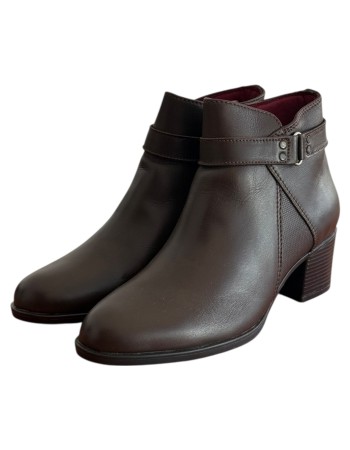 Δερμάτινο Γυναικείo Μποτάκι - M49