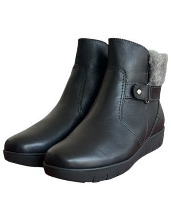 Δερμάτινο Γυναικείo Μποτάκι - M495