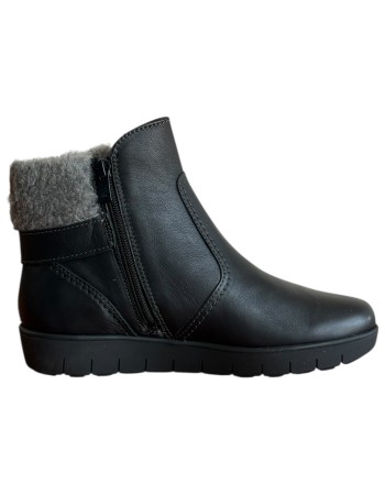 Δερμάτινο Γυναικείo Μποτάκι - M495