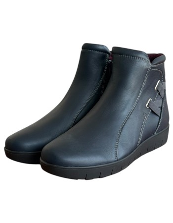 Δερμάτινο Γυναικείo Μποτάκι - M498