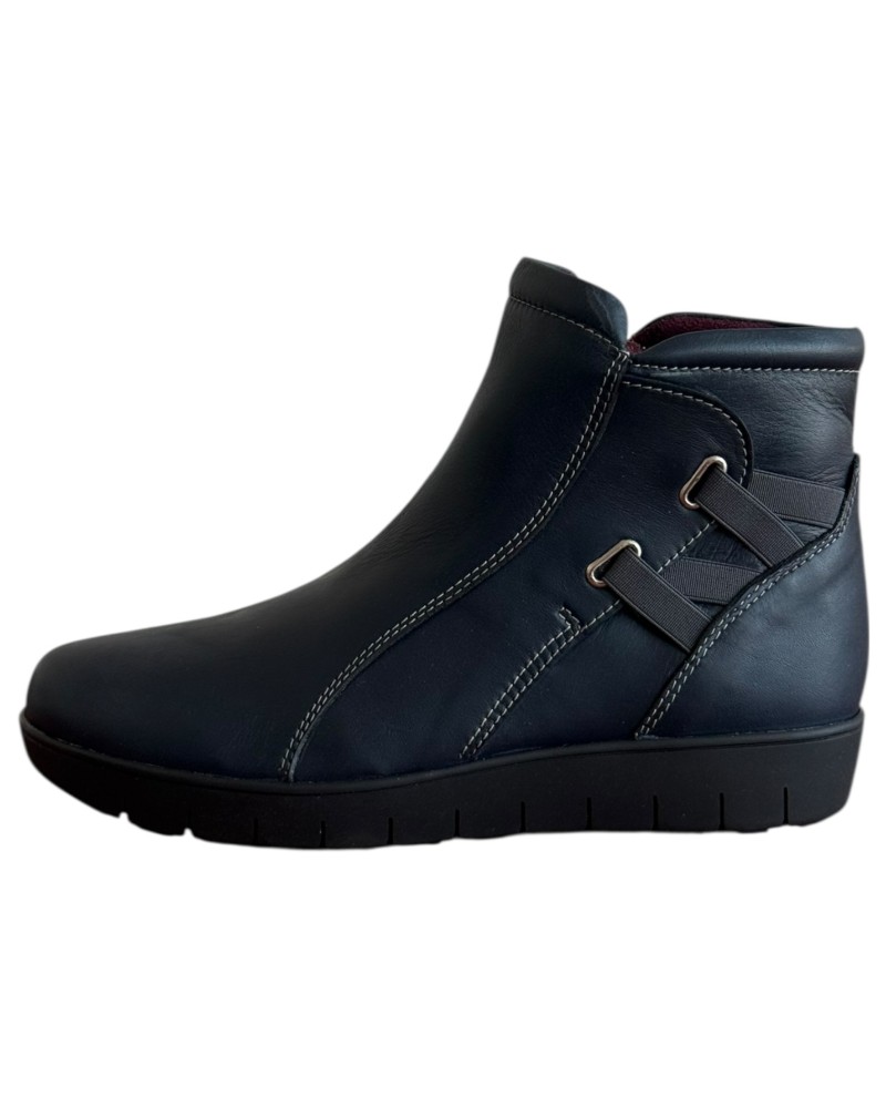 Δερμάτινο Γυναικείo Μποτάκι - M498