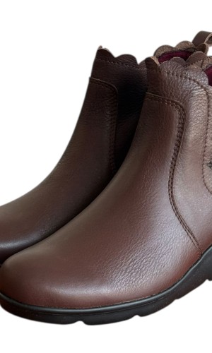 Δερμάτινο Γυναικείo Μποτάκι - M503