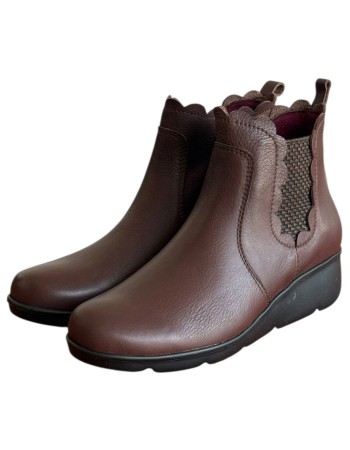 Δερμάτινο Γυναικείo Μποτάκι - M503