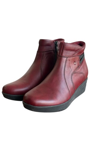 Δερμάτινο Γυναικείo Μποτάκι - M512