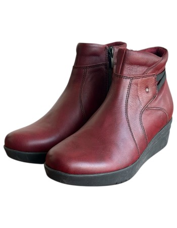 Δερμάτινο Γυναικείo Μποτάκι - M512