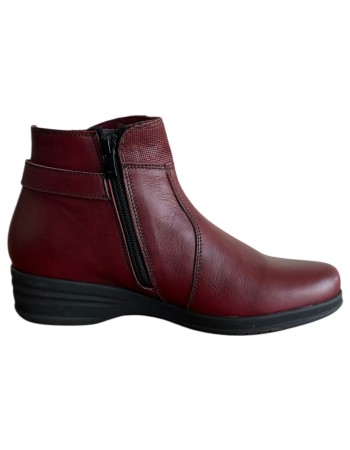 Δερμάτινο Γυναικείo Μποτάκι - M514