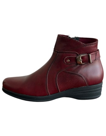 Δερμάτινο Γυναικείo Μποτάκι - M514