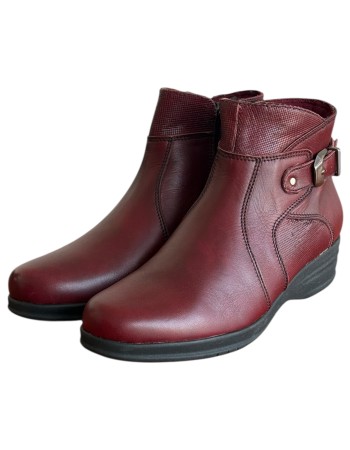 Δερμάτινο Γυναικείo Μποτάκι - M514