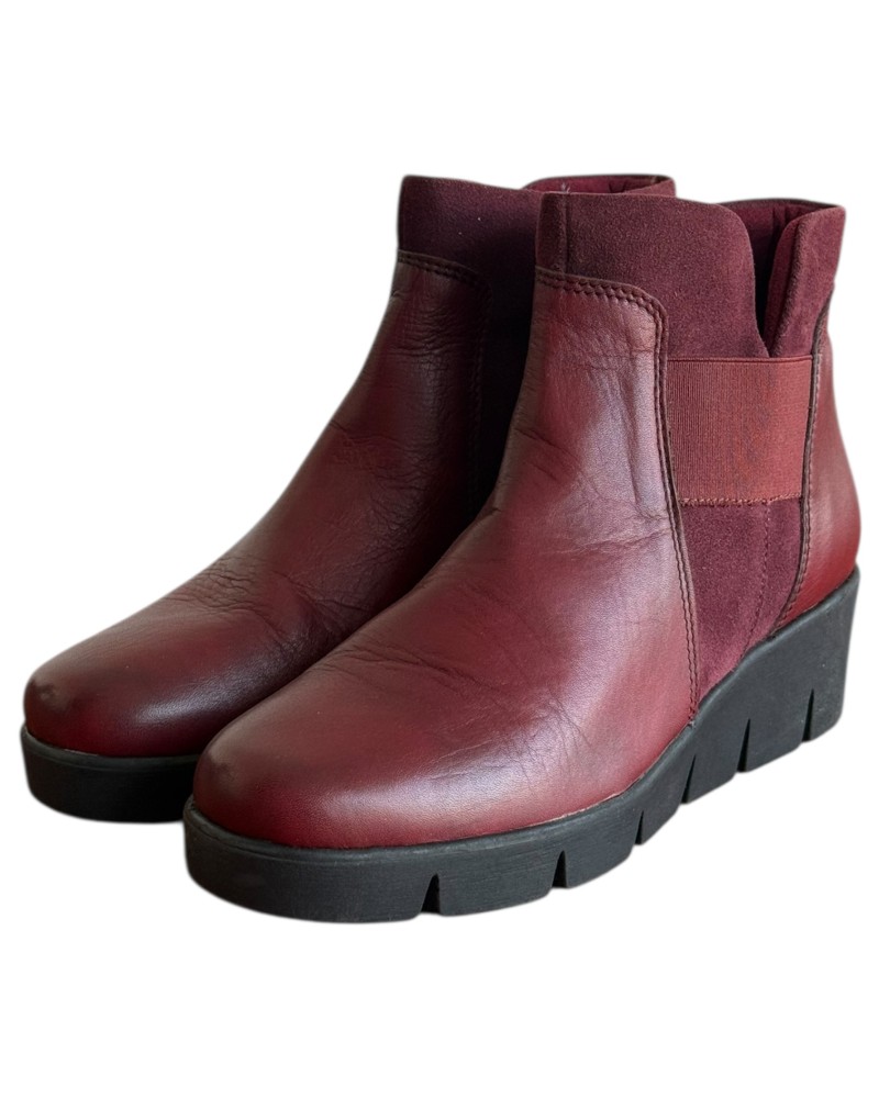 Δερμάτινο Γυναικείo Μποτάκι - M516