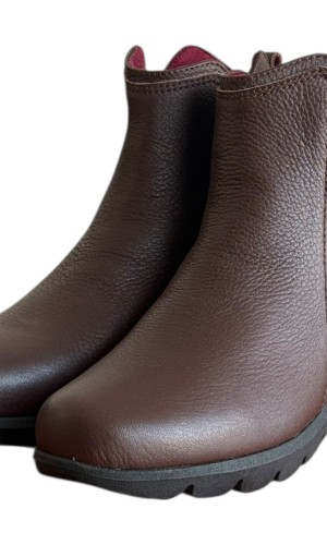 Δερμάτινο Γυναικείo Μποτάκι - M539