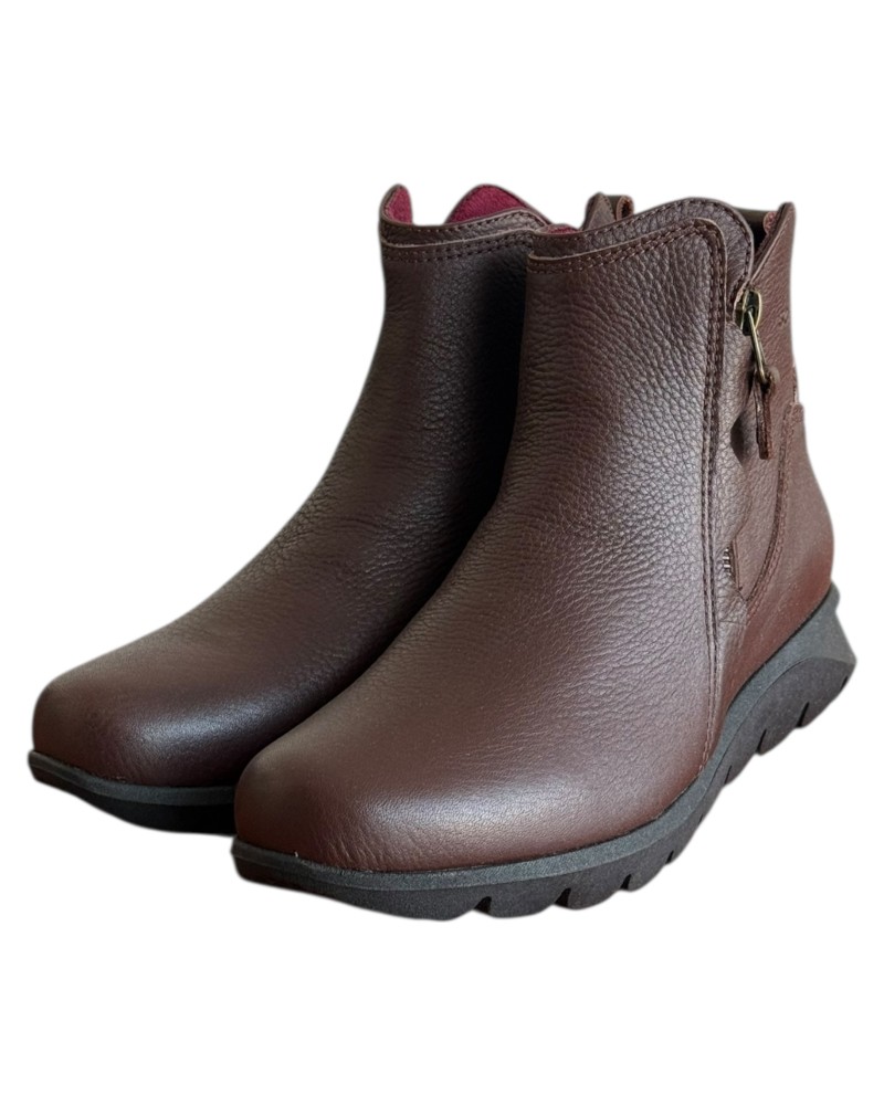 Δερμάτινο Γυναικείo Μποτάκι - M539