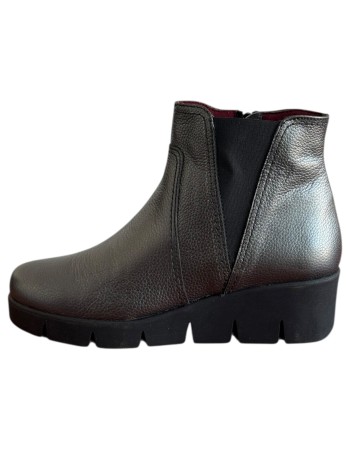 Δερμάτινο Γυναικείo Μποτάκι - M573