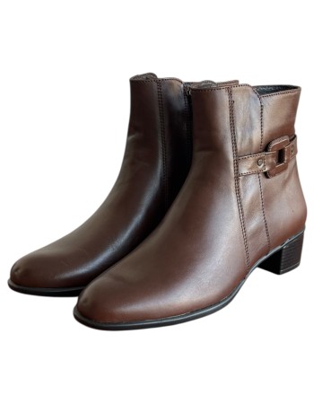 Δερμάτινο Γυναικείo Μποτάκι - M590
