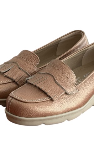  Δερμάτινο Γυναικείo Μοκασίνι - M605