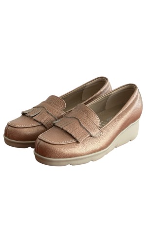  Δερμάτινο Γυναικείo Μοκασίνι - M605