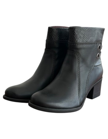 Δερμάτινο Γυναικείo Μποτάκι - M611
