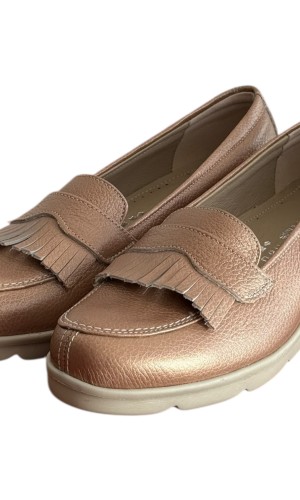  Δερμάτινο Γυναικείo Μοκασίνι - M632