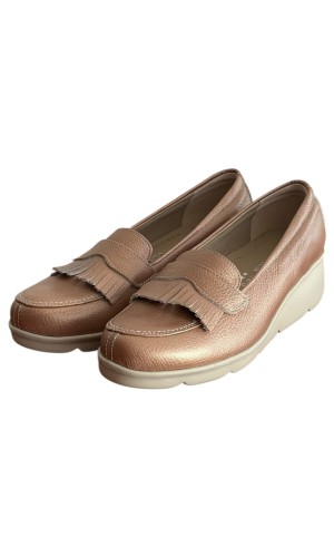  Δερμάτινο Γυναικείo Μοκασίνι - M632