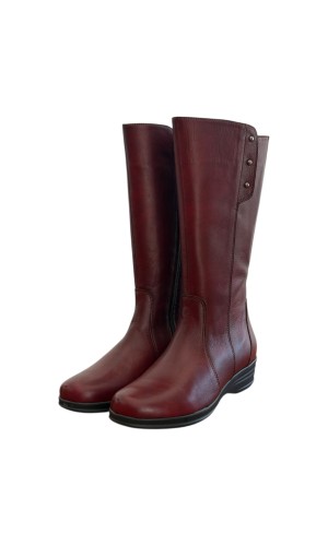 Δερμάτινη Γυναικεία Mπότα - M669