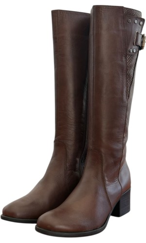 Δερμάτινη Γυναικεία Mπότα - M670