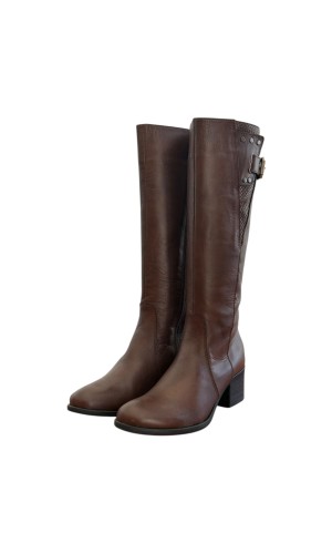 Δερμάτινη Γυναικεία Mπότα - M670