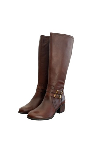 Δερμάτινη Γυναικεία Mπότα - M671