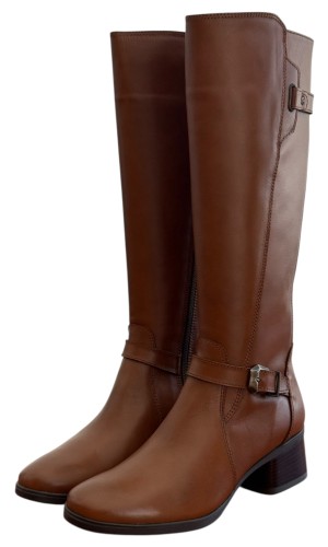 Δερμάτινη Γυναικεία Mπότα - M672