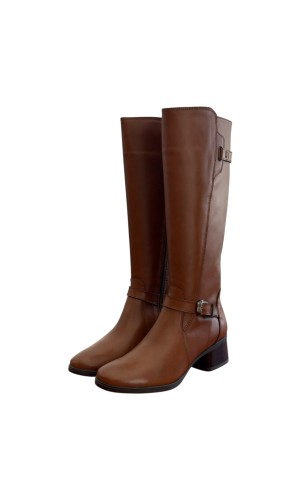 Δερμάτινη Γυναικεία Mπότα - M672