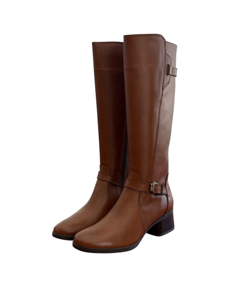 Δερμάτινη Γυναικεία Mπότα - M672