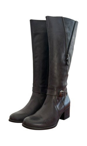 Δερμάτινη Γυναικεία Mπότα - M675